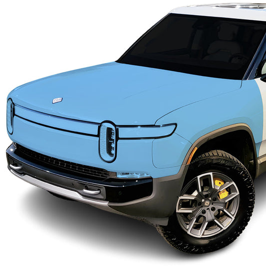 Fits Rivian R1T 2022+ Precut Premium Paint Protection Film Clear Bra PPF Decal Film Kit - Bogar Tech Designs