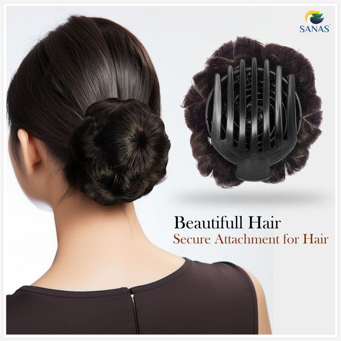 Artificial Hair Bun for Wedding Hairstyles