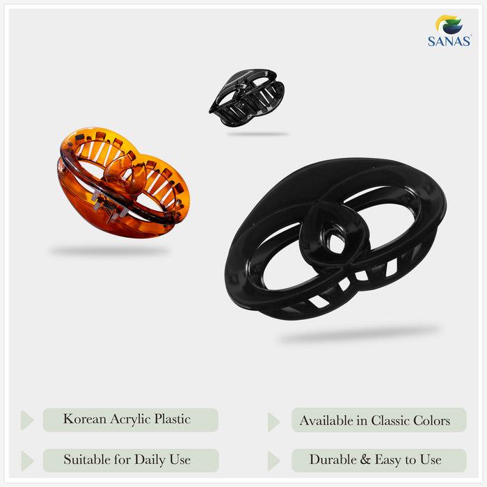 Stylish claw clips for office and college