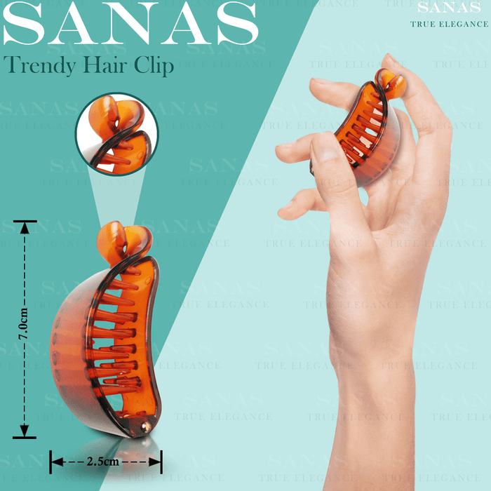 SANAS strong hold banana clutcher clips 4 Pcs