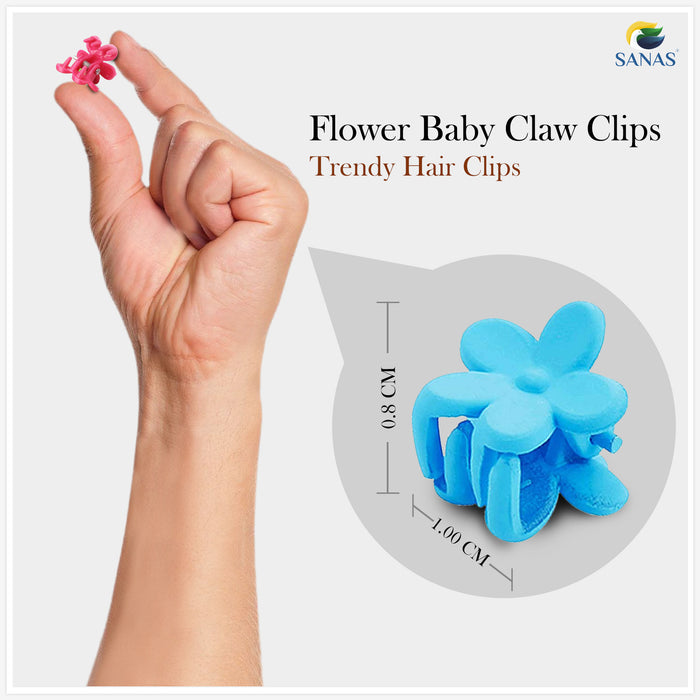 Colorful Mini Butterfly Hair Clips for Girls with Strong Grip