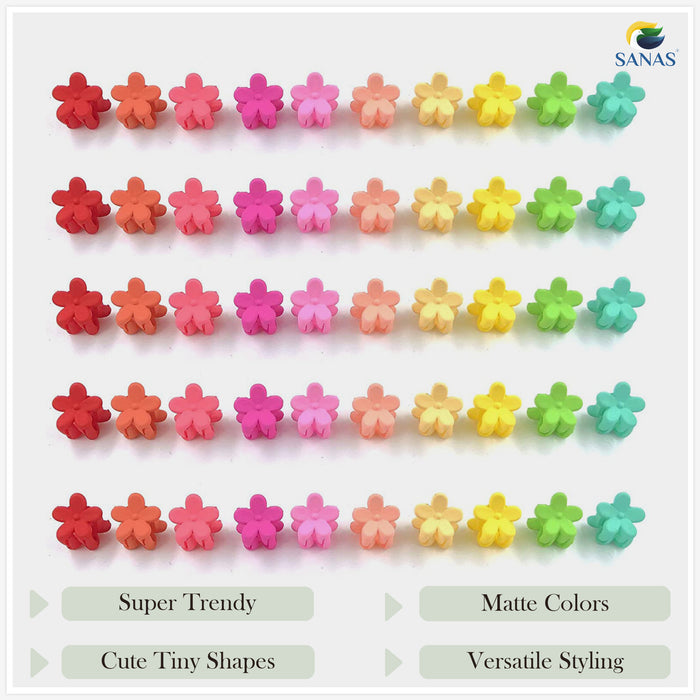SANAS Butterfly Hair Clips with Secure Spring Grip