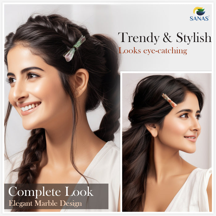 Lightweight Resin Hair Clip for Thick and Thin Hair