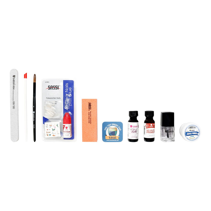 Sassi Professional Acrylic Kit 12 Items - ikatehouse