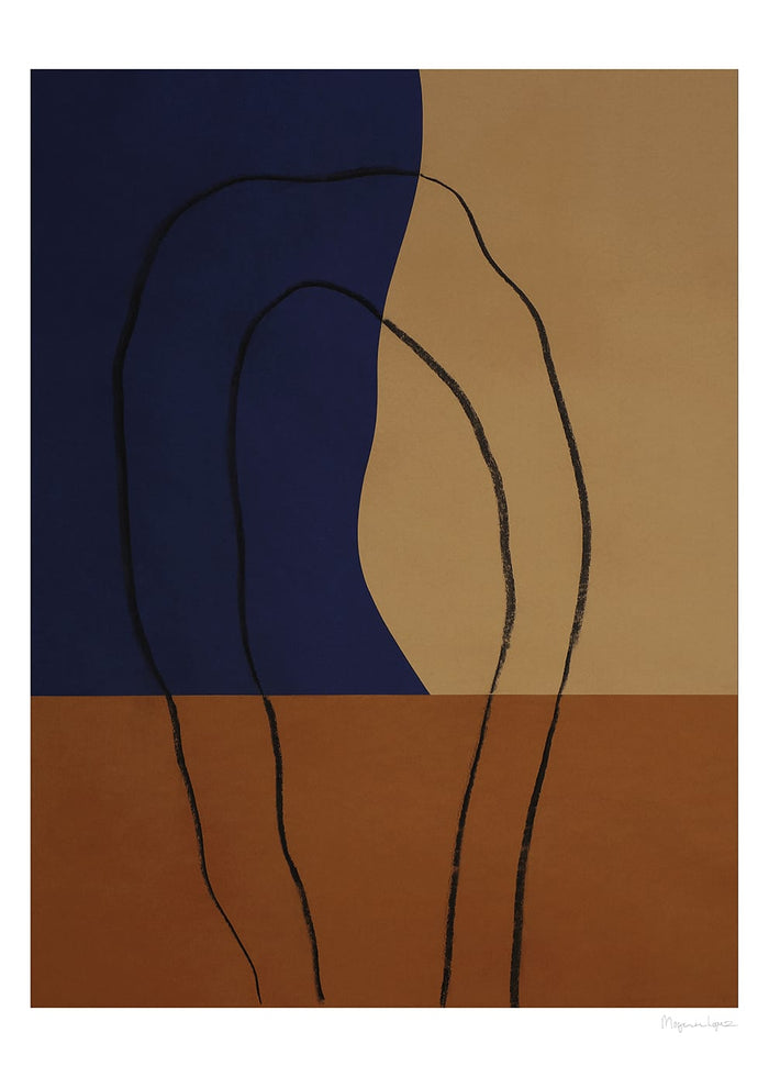 Shapes And Lines No 2 by Berit Mogensen Lopez