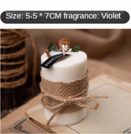 Smokeless Pastoral Scented Candles Natural Environmentally Friendly Plant Essential Oil Fragrance