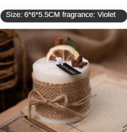 Smokeless Pastoral Scented Candles Natural Environmentally Friendly Plant Essential Oil Fragrance