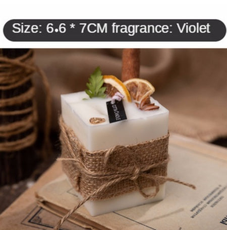 Smokeless Pastoral Scented Candles Natural Environmentally Friendly Plant Essential Oil Fragrance