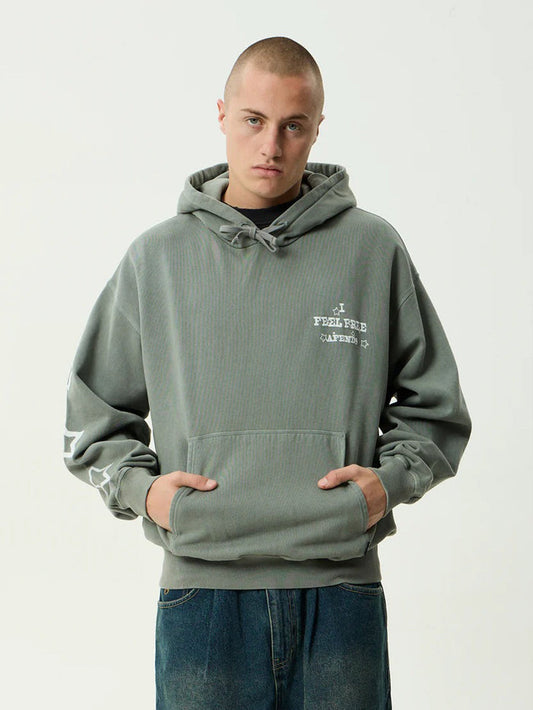 Sonoran - Recycled Boxy Pull On Hood | Washed Sycamore-Image 1