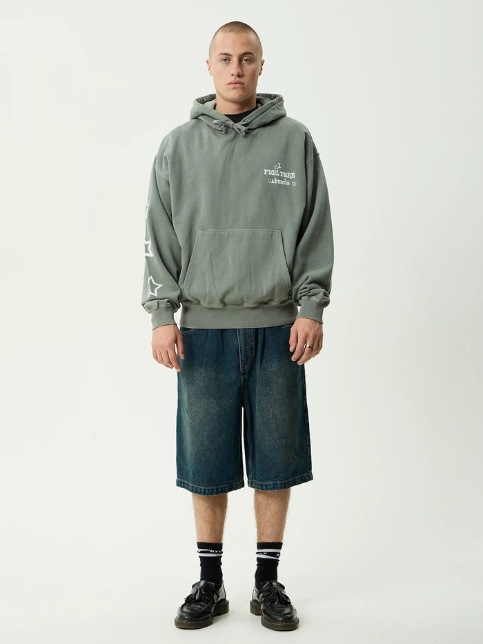 Sonoran - Recycled Boxy Pull On Hood | Washed Sycamore-Image 6