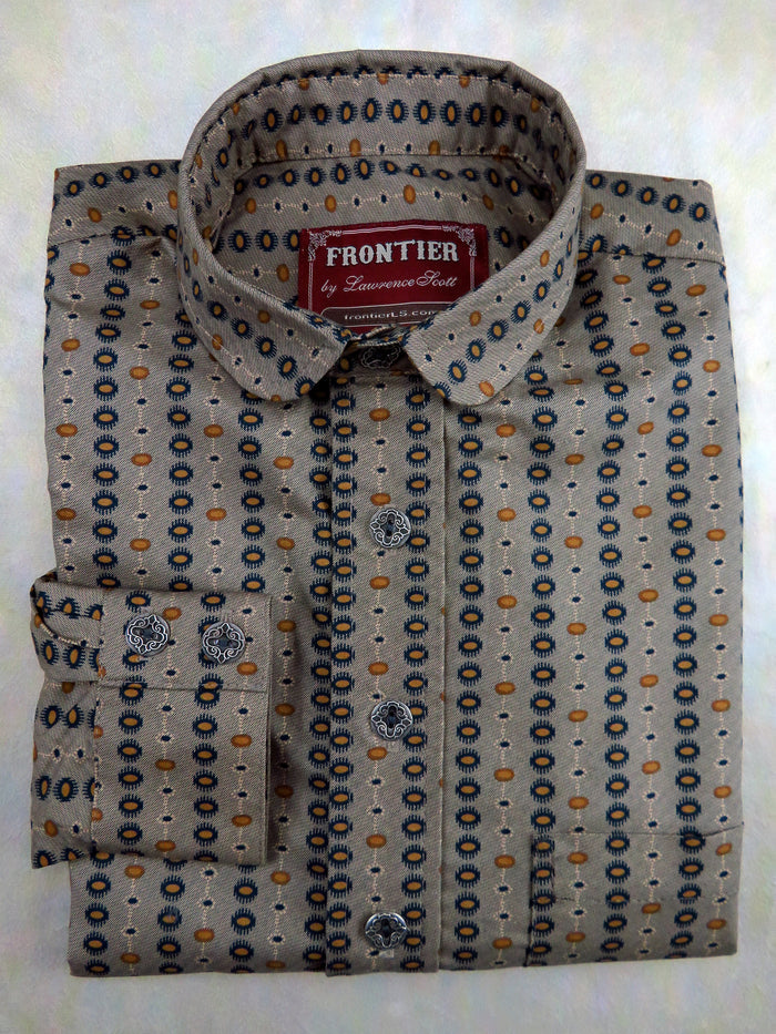 Southwest Medallion Brown Dakota Shirt