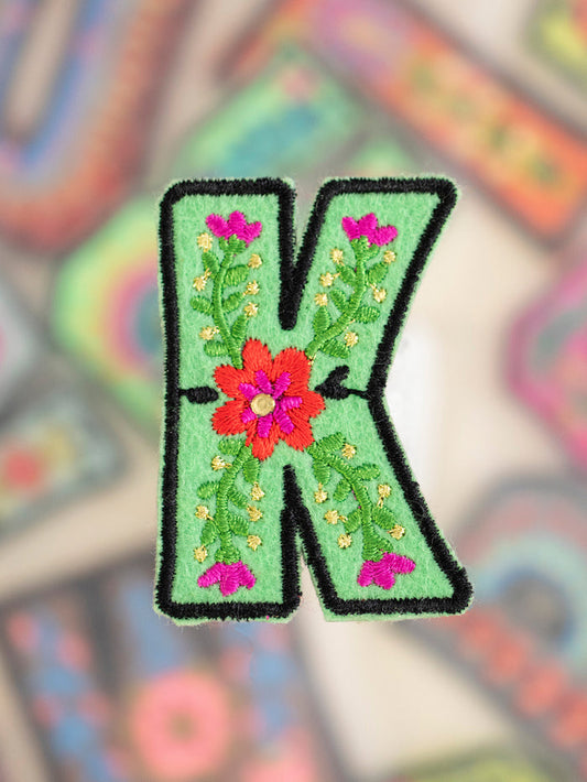 Stick-On Letter Patch - K-view 1