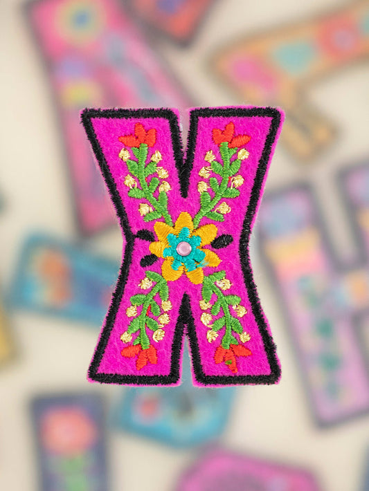 Stick-On Letter Patch - X-view 1