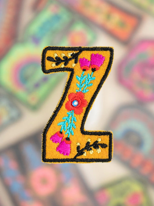 Stick-On Letter Patch - Z-view 1