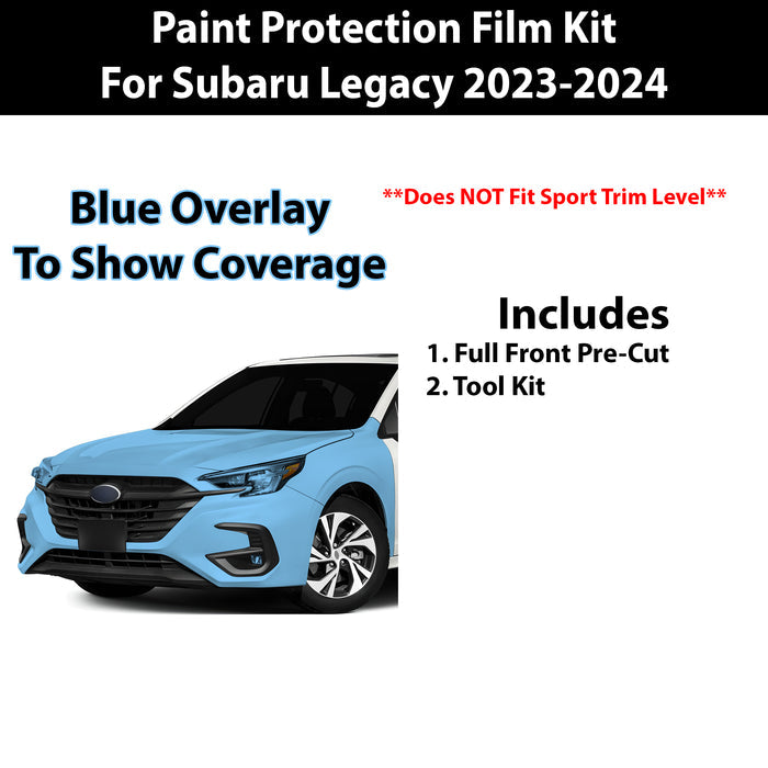 Fits Subaru Legacy 2023+ Precut Premium Paint Protection Film Clear Bra PPF Decal Film Kit - Bogar Tech Designs