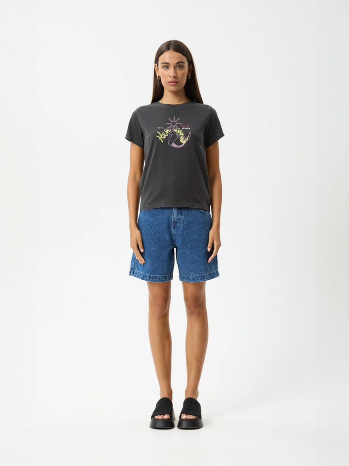 Sun Siren - Recycled Regular Tee | Stone Black-Image 6