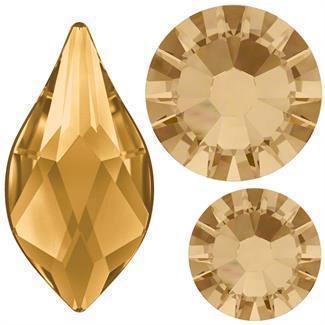 Swarovski Flame Mix Pack - Golden Shadow