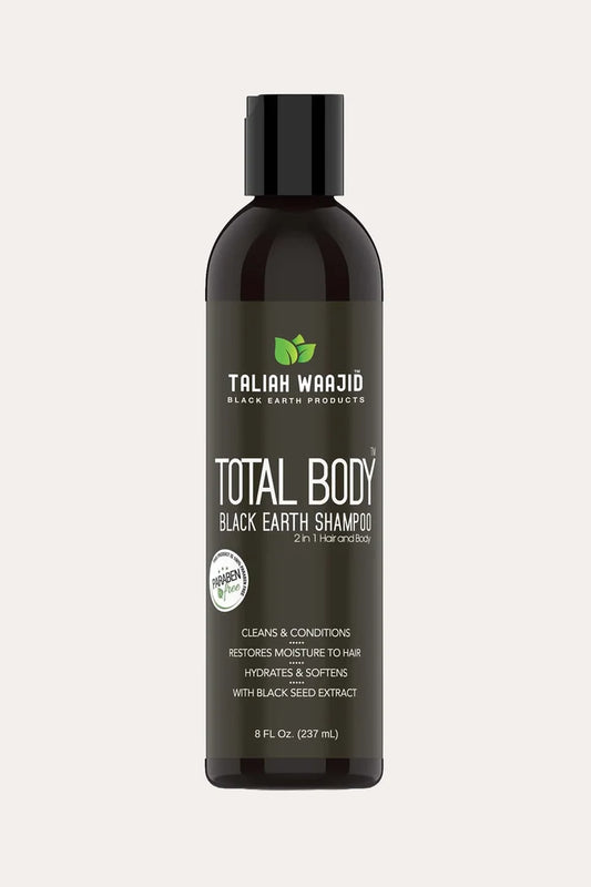 TALIAH WAAJID TOTAL BODY BLACK EARTH SHAMPOO 8oz　| 2 in 1 Shampoo