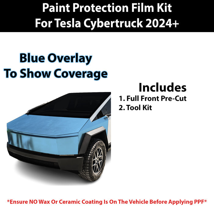 Fits Tesla Cybertruck 2023+ Precut Premium Paint Protection Film Clear Bra PPF Decal Film Kit - Bogar Tech Designs