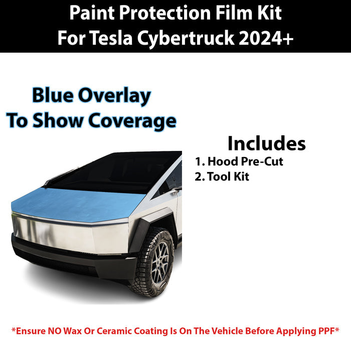 Fits Tesla Cybertruck 2023+ Precut Premium Paint Protection Film Clear Bra PPF Decal Film Kit - Bogar Tech Designs