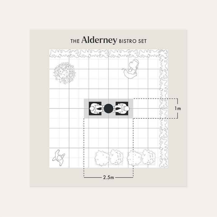 The Alderney Bistro Set