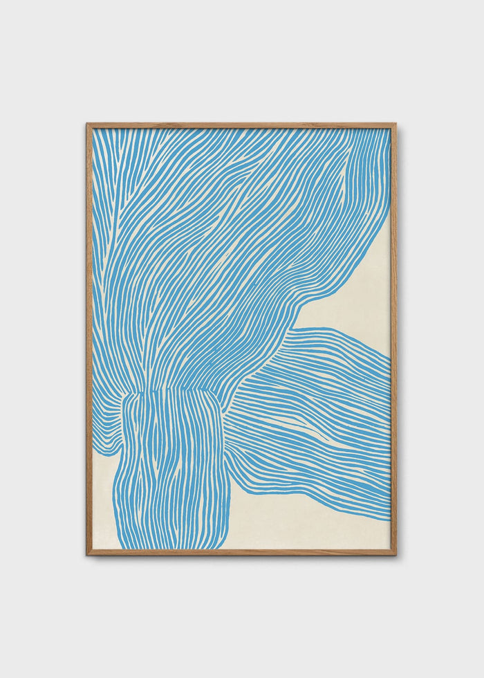 The Line - Blue by Rebecca Hein