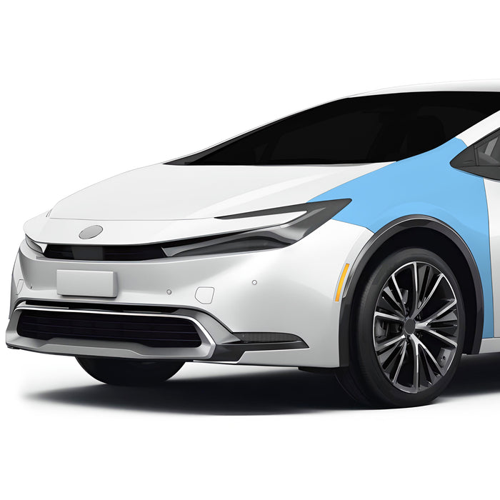 Precut Premium Paint Protection Film Clear Bra PPF Decal Film Kit Cover Fits Toyota Prius 2023 - 2024 - Bogar Tech Designs