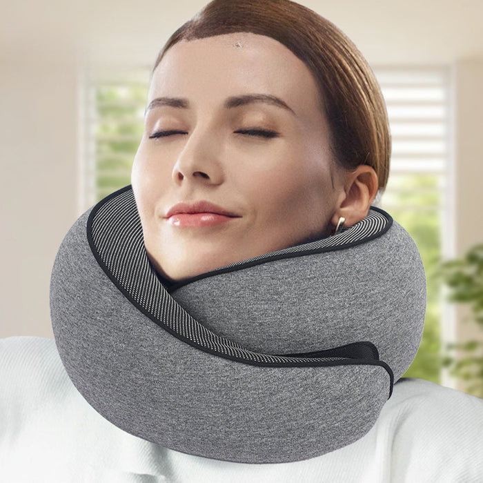 Travel Neck Pillow For Airplanes Offices And Cars Soft Neck Pillow For Traveling