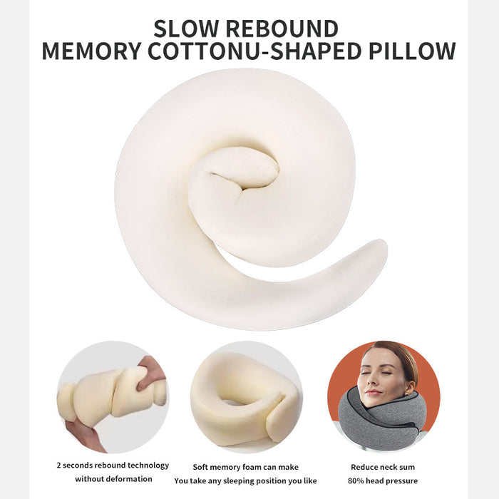 Travel Neck Pillow For Airplanes Offices And Cars Soft Neck Pillow For Traveling
