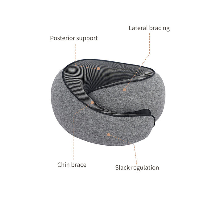 Travel Neck Pillow For Airplanes Offices And Cars Soft Neck Pillow For Traveling