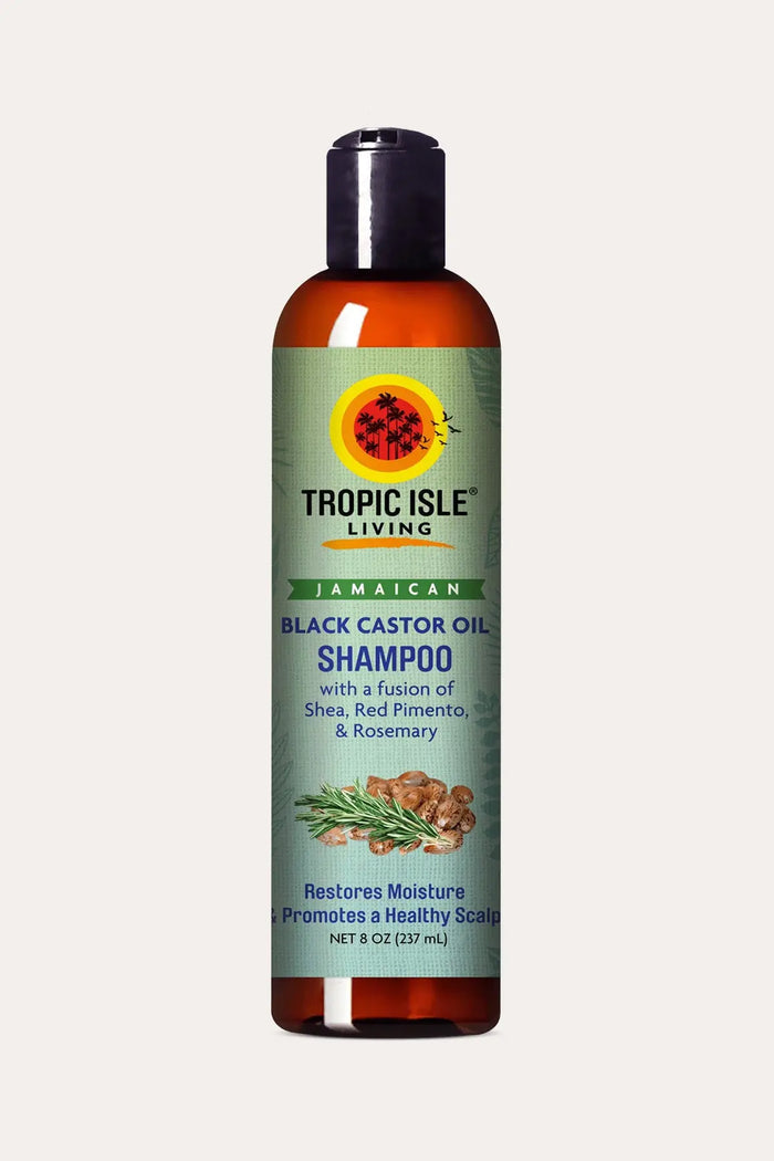 TROPIC ISLE LIVING JAMAICAN BLACK CASTOR OIL SHAMPOO 8oz TROPIC ISLE LIVING