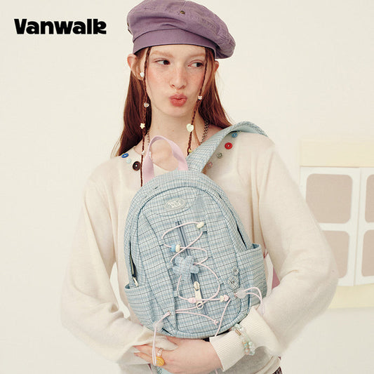 VANWALK Planner House Lightweight Mini Backpack v3030
