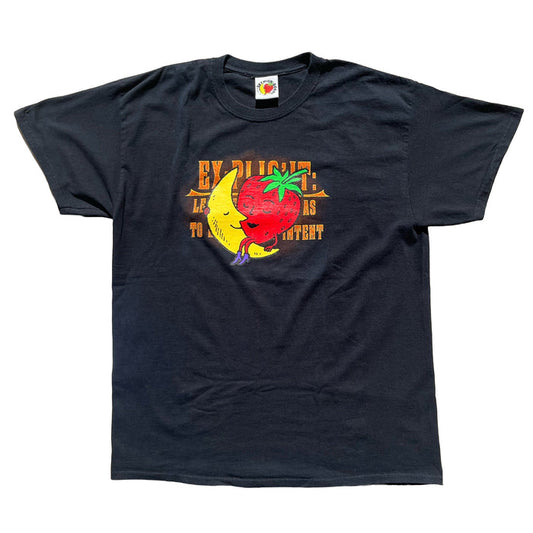 Vintage Strawberry Moon Overprint Tee-Shirt T-Shirts Sky High Farm Goods