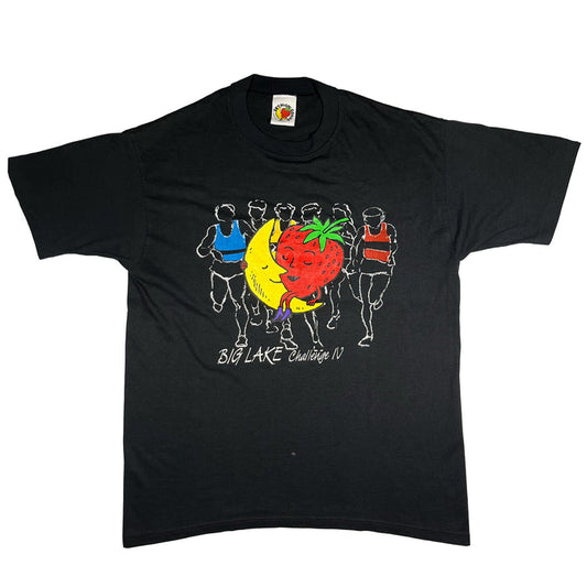 Vintage Strawberry Moon Overprint Tee-Shirt T-Shirts Sky High Farm Goods