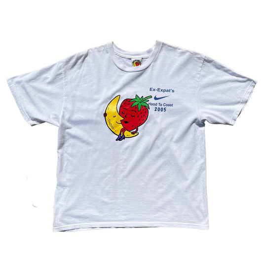Vintage Strawberry Moon Overprint Tee-Shirt T-Shirts Sky High Farm Goods
