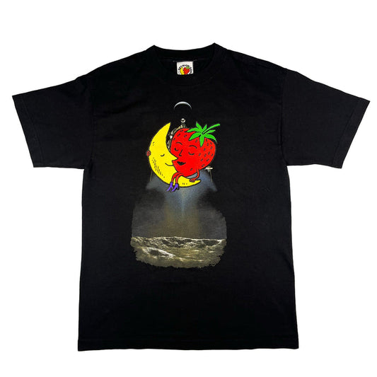 Vintage Strawberry Moon Overprint Tee-Shirt T-Shirts Sky High Farm Goods