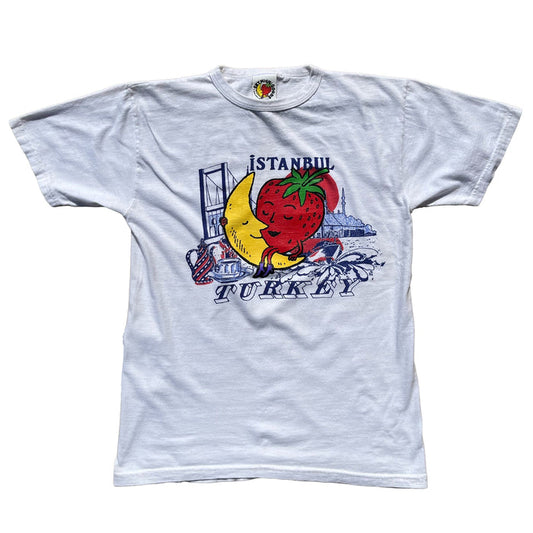 Vintage Strawberry Moon Overprint Tee-Shirt T-Shirts Sky High Farm Goods