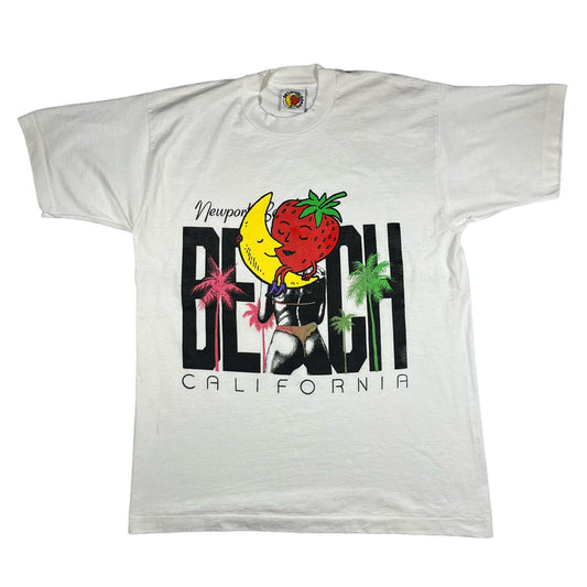 Vintage Strawberry Moon Overprint Tee-Shirt T-Shirts Sky High Farm Goods