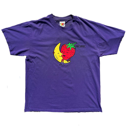 Vintage Strawberry Moon Overprint Tee-Shirt T-Shirts Sky High Farm Goods