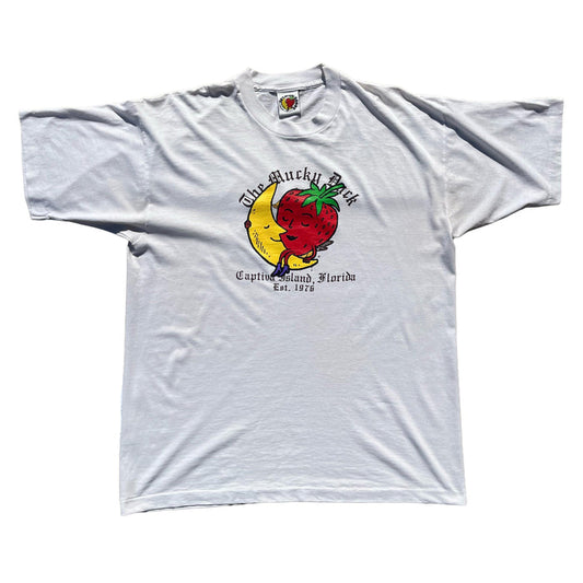 Vintage Strawberry Moon Overprint Tee-Shirt T-Shirts Sky High Farm Goods