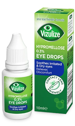 Vizulize Hypromellose 0.3% Eye Drops for Dry Eyes - 10ml