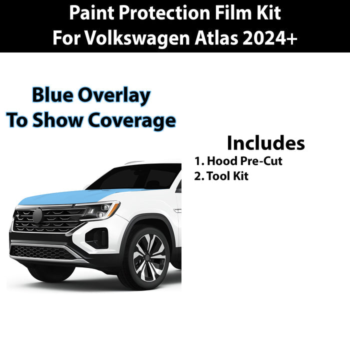 Precut Premium Paint Protection Film Clear Bra PPF Decal Film Kit Cover Fits Volkswagen Atlas 2024 2025 - Bogar Tech Designs