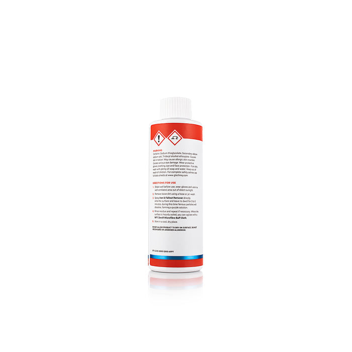 A 250ml spray bottle of W6 Iron and Fallout Remover from Gtechniq