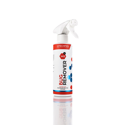 A 250ml spray bottle of W8 Bug Remover from Gtechniq