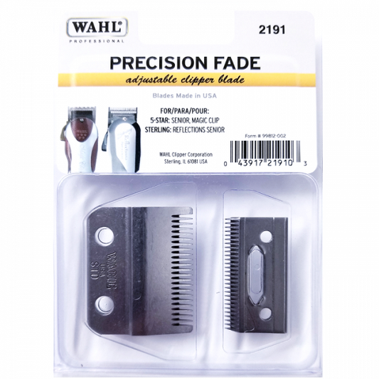 WAHL PRECISION FADE ADJUSTABLE CLIPPER BLADE # 2191 - Palms Fashion Inc.