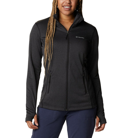 Women's Park View Grid Full Zip Fleece Jacket