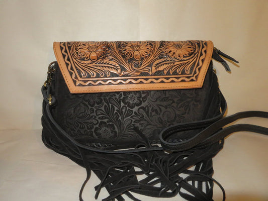 Women's Tooled Leather Purse