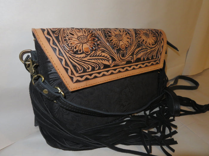 Women's Tooled Leather Purse